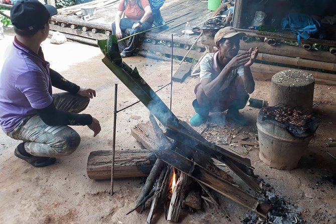 1 Day Trekking Group Tour With Bamboo Cooking / Chiang Rai - Huay Kaew Waterfall and hot springs: when you can actually cool off