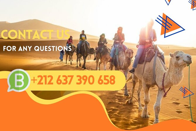 1 Night in desert Merzouga with Camel trek - Erg-Chebbi, Morocco - Key things I’d zero in on before you book