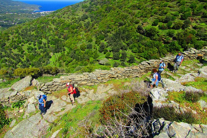 10-Day Inn-to-Inn Self-Guided Trekking Holiday Andros Trail - Cyclades - Port-to-hotel comfort in Gavrio and your Walkers Pack setup