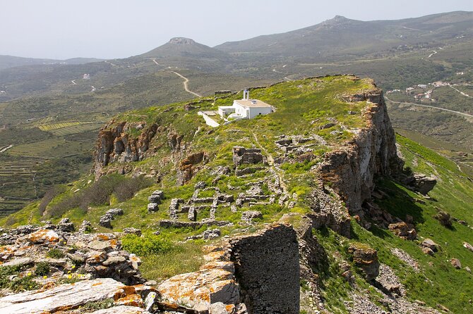 10-Day Inn-to-Inn Self-Guided Trekking Holiday Andros Trail - Cyclades - Day 6 on the old road: Andros Town, medieval castles, and Dipotamata watermills