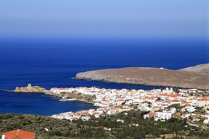 10-Day Inn-to-Inn Self-Guided Trekking Holiday Andros Trail - Cyclades - Day 7 toward Apoikia: the Pythara ravine, small waterfalls, and possible rerouting