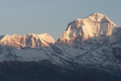 14-Day Annapurna Base Camp Trek from Kathmandu - Tikhedunga to Ulleri: Machhapuchhare starts showing up