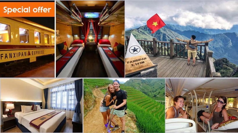 2 Day-2 Night Sapa Trekking: Overnight Train &Limousine Bus - Night Train Hanoi to Lao Cai: the unusual start