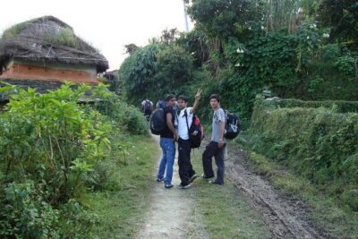 2 Days Panchase Hill Trek from Pokhara - Morning pickup in Pokhara and the drive to Naudanda