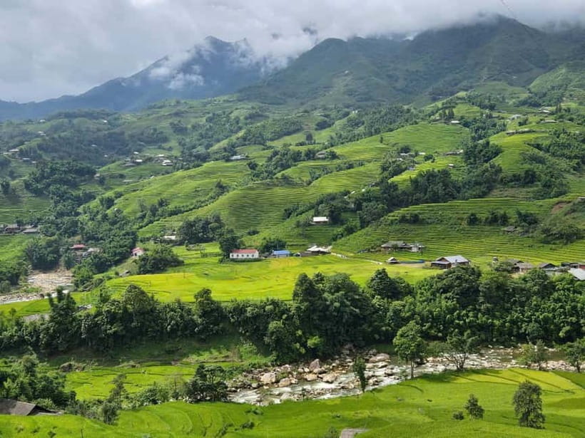 2 Night Lao Chai-Ta Van Homestay- Trekking & Fansipan Visit - Day 3: Giang Ta Chai views, suspension bridge crossing, and back to Sapa