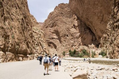 3-Day Desert Tour from Marrakech (Camel Trek and Desert Camp) - Day 2: Todra canyon walk, then 1.5-hour camel ride for Merzouga sunset