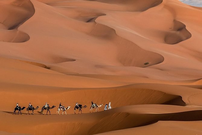 3 Day Marrakech to Fes desert Tour - Camel Trek - Erg Chebbi Sunrise and Rissani Morning: The Desert Day Starts Early