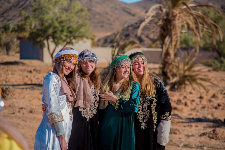 3-Day Sahara Tour Marrakech to Agadir + Camel & Quad - Day 2: Todra Gorges, Fossil & Date Country, and Erg Chebbi at Sunset