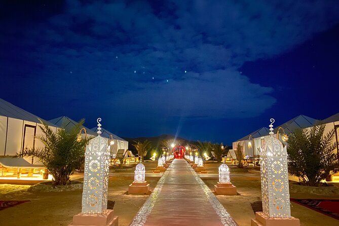 3-Day Shared Tour to Merzouga: Sahara Magic & Camel Trek - Erg Chebbi camel trek and Berber camp night under stars