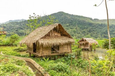 3 Days Pu Luong Off-road Trekking Best for Mountain Lovers - Day 2 Route: S-Shaped Paddy Fields, Chom Lan Weaving, and Hieu Waterfall Time