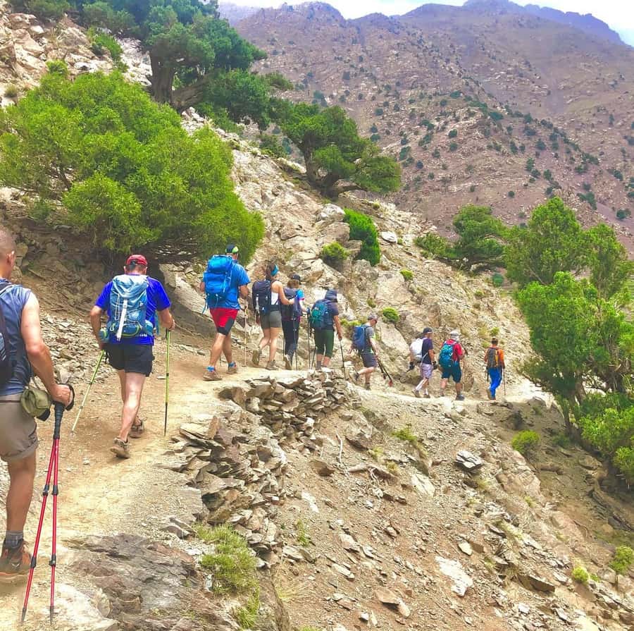 3 Days Trek Atlas Mountains Berber Villages from Marrakech - Tizi Mzik Pass to Tamsoult Waterfalls: The Day With Real Mountain Weight