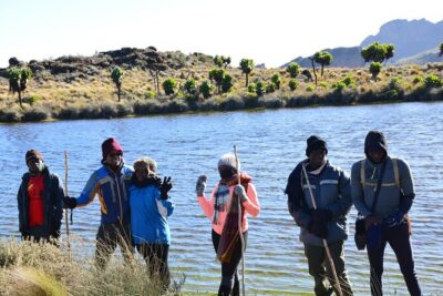 4 Days mount Elgon Trek, 4321m a.s.l - Day 2: Dubi camp at about 3,300m and summit prep