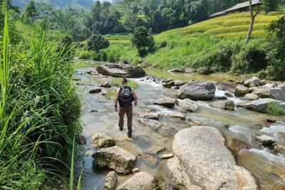 4 Days Trekking Hoang Su Phi, Ha Giang. Private Hiking Group - Day 1: Hanoi to Nậm Lỳ Retreat and the 8 km Lủng Dăm loop