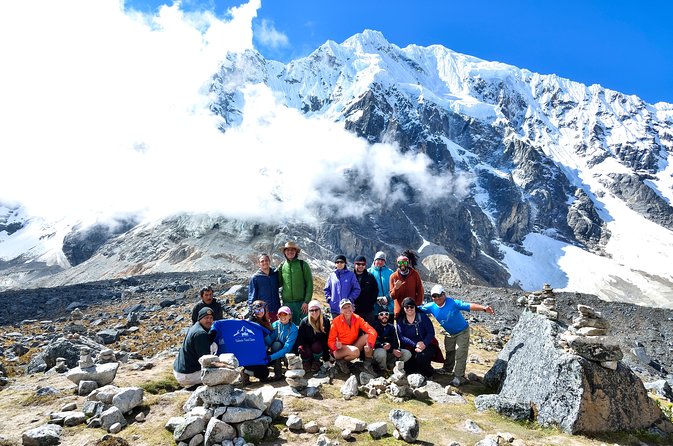 5 Day - Salkantay trek to Machu Picchu - Group Service - Day 4: Llactapata viewpoint before Aguas Calientes and the hot-springs option