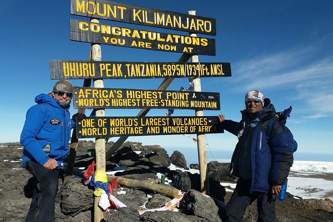 6-Day Kilimanjaro Machame Route – A Stunning Trek to Uhuru Peak - Day 5: Midnight to Stella Point (5,756m) and Uhuru Peak (up to 5,895m), then down to Mweka