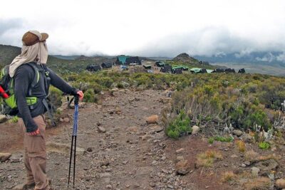 6 Days Mount Kilimanjaro Trek Marangu Route - Day 1 from Marangu Gate to Mandara Hut in rainforest green
