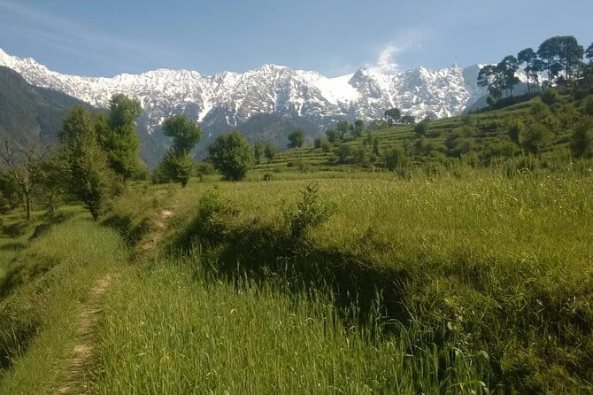 7 Days Dharamsala - Dalai Lama home Trek - Day 3 night under the stars and village hiking that changes the scenery