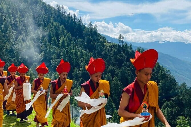 8 Days Bhutan Cultural Tour with 2-Day Bumdrak Trek - Day 6: Bumdrak trekking day—fir and pine, prayer flags, and a camp at 3,860m