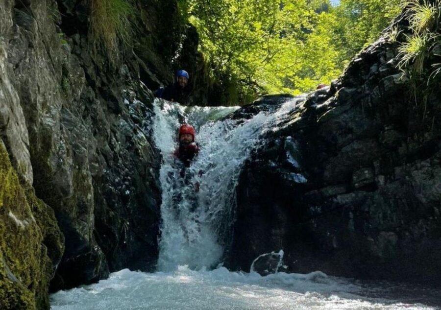 Adrenaline River Trekking in Brembana Valley - The route in 3.5 hours: steps, natural slides, and the mandatory 3-meter jump