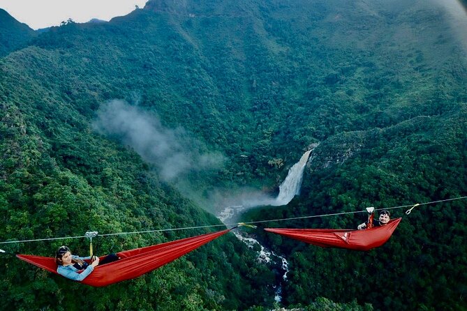 Aerial Hammocks, Zip and Waterfall Trek on Medellin Private Tour - Key highlights you’ll feel right away