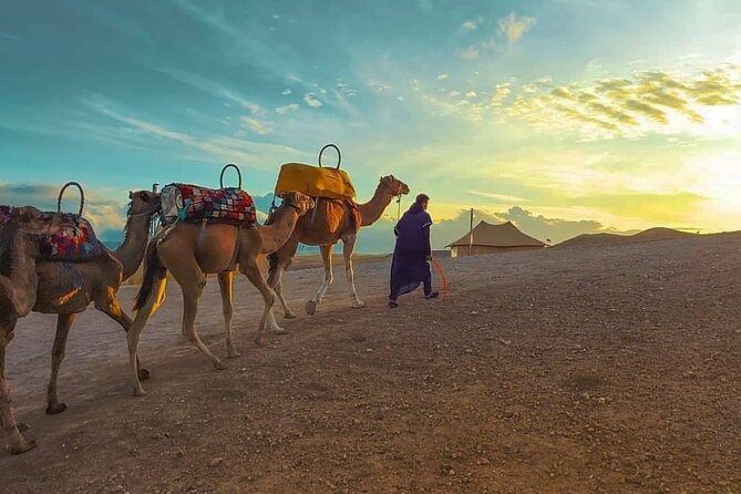 Agafay Desert-And Atlas Mountains & Camel-Trek-Day Trip From Marrakech - The morning drive: from Marrakech countryside to Takerkoust Dam vibes
