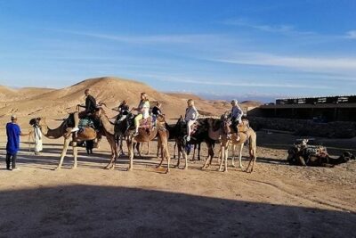 AGAFAY DESERT: Exclusive Sunset Camel Trek with Dinner in Agafay - The sunset camel trek: pacing, photos, and that desert silence