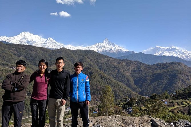 Annapurna base camp trek 5 Days - Day 6 down via Chomrong to Jhinu hot spring area