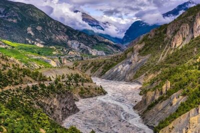 Annapurna Circuit with Tilicho Lake Trek - Days 1-5: Kathmandu to Besisahar, Pisang bridges, Manang reset, and Tibetan Khangsar