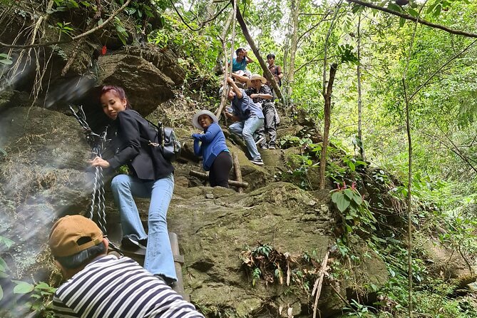 Bach Ma National Park trekking daily tour from Da Nang, Hoi An - Do Quyen Waterfall: a 300 m finish that’s worth the effort