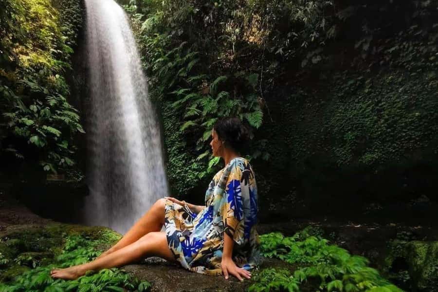 Bali: Mt Batur Sunrise Trek & Taman Sari Waterfall Adventure - Taman Sari Waterfall: a morning swim without the mass crowd