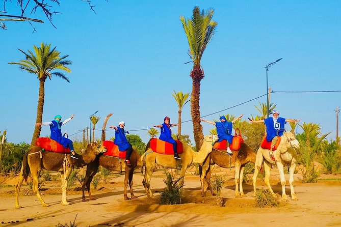 Camel Trek Around Marrakech Palmeraie - Guides Make or Break the Experience: Ibrahim, Mostafa, Aziz, and Abraham