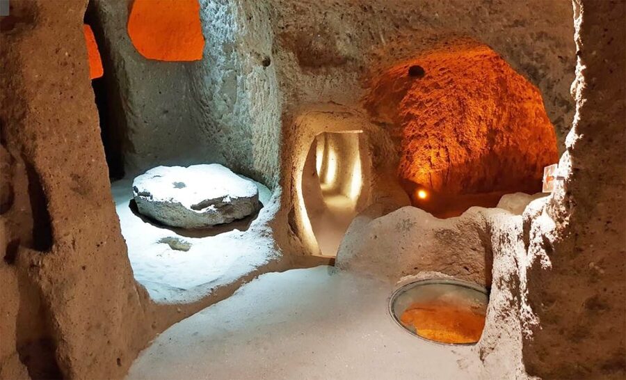 Cappadocia: Red Valley Trek and Kaymakli Underground City - Pigeon Valley panoramas to close the loop