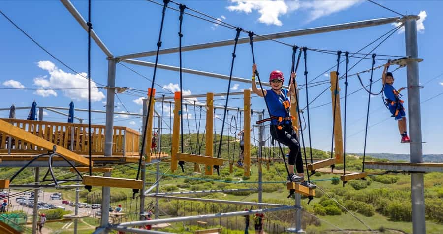 Castle Rock: The EDGE Epic Sky Trek - Ziplines Up Close: What You Feel When the Breeze Hits