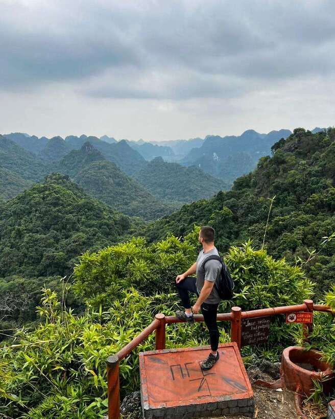 Cat Ba: National Park Trek, Village Visit and Kayak Day Tour - From Cat Ba Town to Cat Ba National Park: the day starts moving
