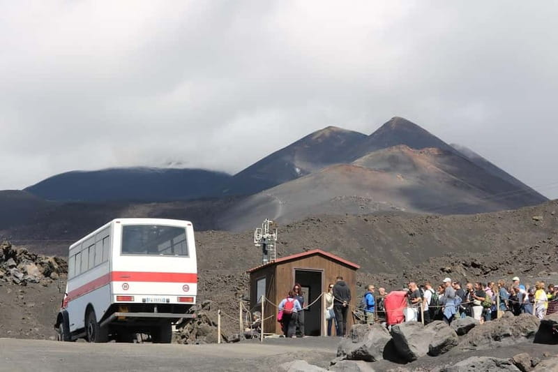 Catania, Etna trekking with guide and cable car at 3000 meters + transfer available - The crater from the 2001 eruption: finishing the volcanic timeline