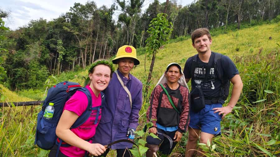 Chiang Mai: 2-Day Jungle Trek with Elephant Farm & Raft Ride - Jungle Waterfall Picnic and Swim: The Best Cooling-Down Break