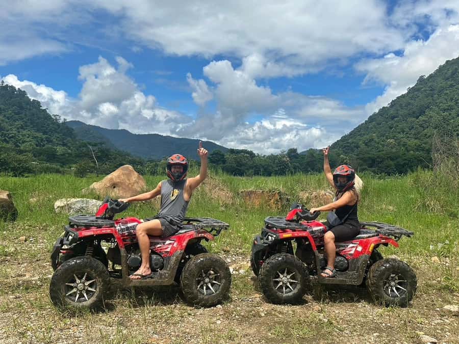 Chiang Mai ATV & White Water Rafting & Trekking to Waterfall - One-Day Plan: ATV, Maetang River Rafting, and a Waterfall Hike