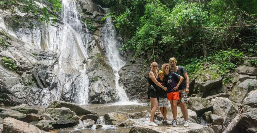 Chiang Mai: Guided Jungle and Waterfall Trek with Transfer - The 10-Meter Waterfall Swim: What You Get After the Trek