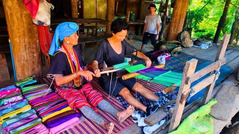 Chiang Mai: Jungle Trek, Elephants care & Bamboo Rafting - Jungle trek and waterfall time: the active core of the day