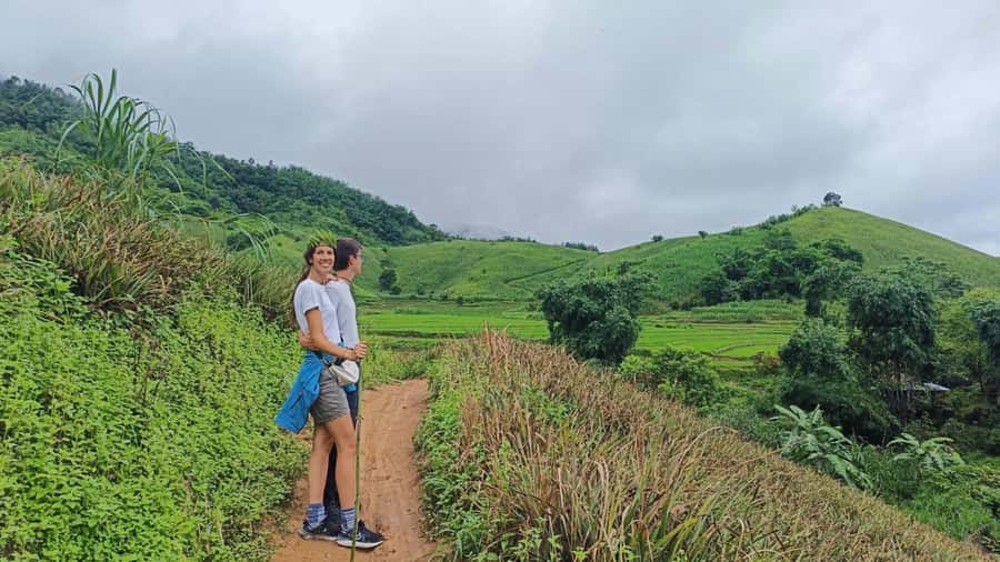 Chiang Rai: 1-Day Trekking and Longtail Boat Trip - Trek through bamboo, rubber, and tea plantation