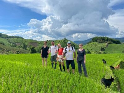 Chiang Rai: Jungle Adventure-Group Trekking & Bamboo Cooking - The Route: Pa Soert Hot Spring, Tea Plantations, and Village Trails