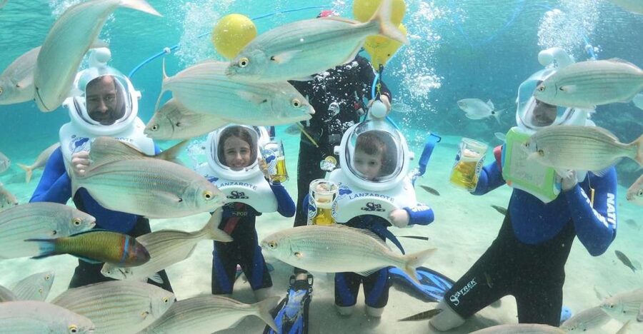 Costa Teguise : Underwater Sea Trek Experience - Guides and safety: why the experience feels easy
