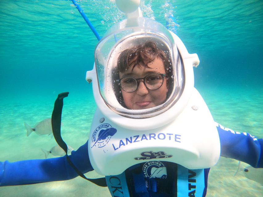 Costa Teguise : Underwater Sea Trek Experience - What you’ll see underwater (even when visibility isn’t perfect)