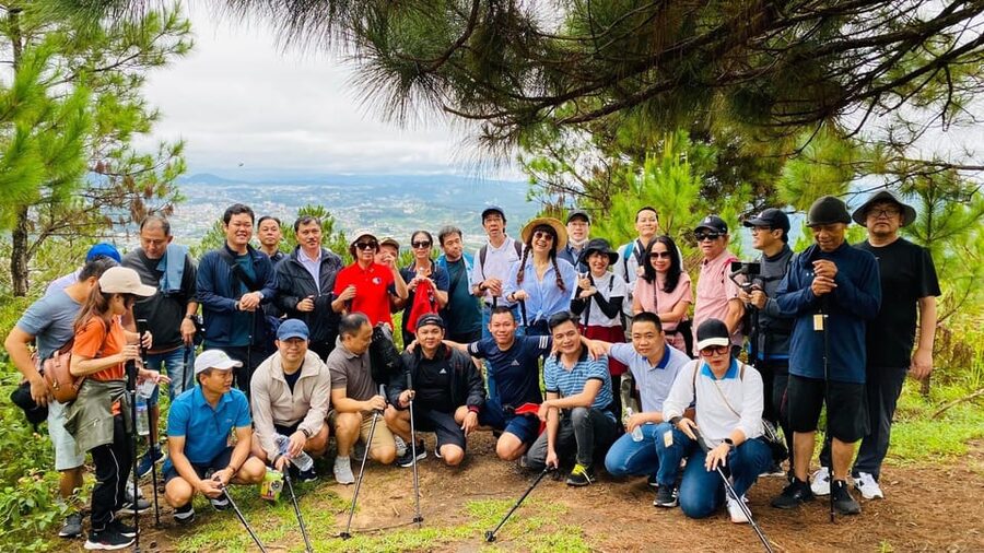 Dalat Trekking to Langbiang mt - Views at altitude: what “foggy Dalat” can look like