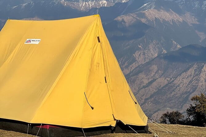 Dayara Bugyal and Surya Top Trek - Day 2: Raithal to Gui campsite, including forest walking and an entry-point photo