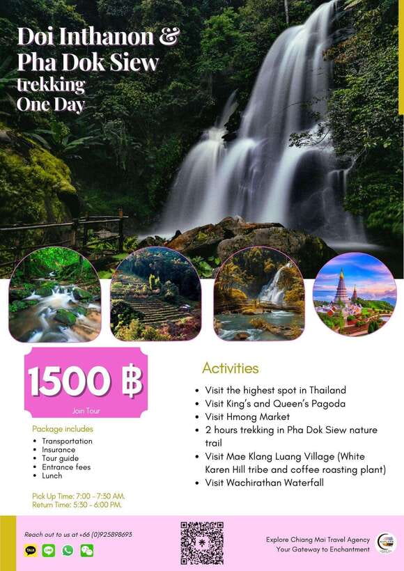 Eco-Friendly: Doi Inthanon & Pha Dok Siew Trekking Day Trip - Lunch + how the day stays manageable