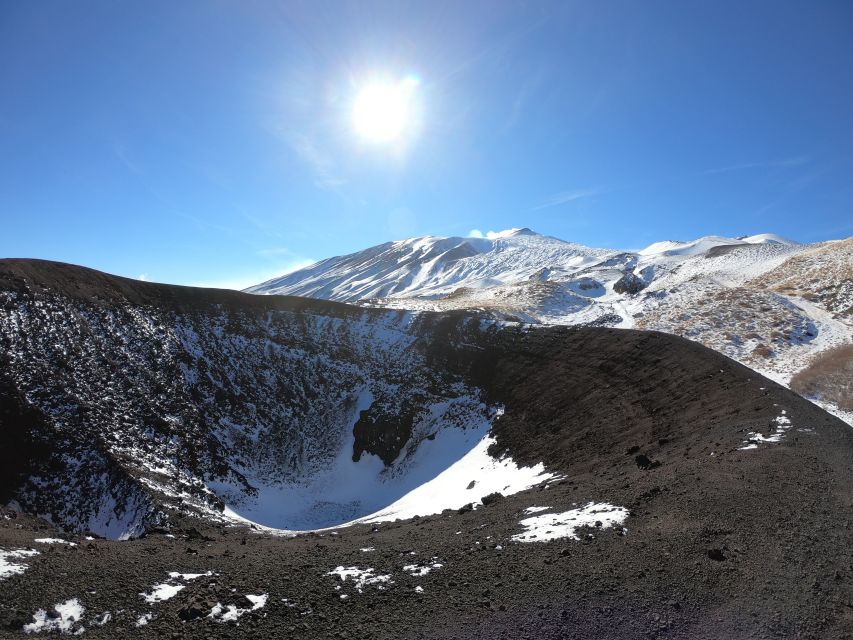 Etna: Craters of the 2002 Eruption Trekking Experience - Hotel dell Betulle ruins: the one structure you can spot