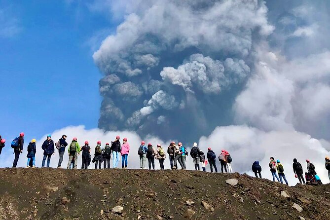 Etna excursion 3000 meters with 4x4 cable car and Trekking - Barbagallo Crater: lava channels, hot terrain, and edge-walking
