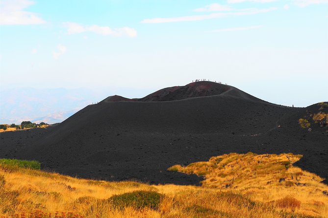 ETNA - Trekking to the Craters Eruption of 2002 - The route itself: lava, woods, and side craters like a bottoniera