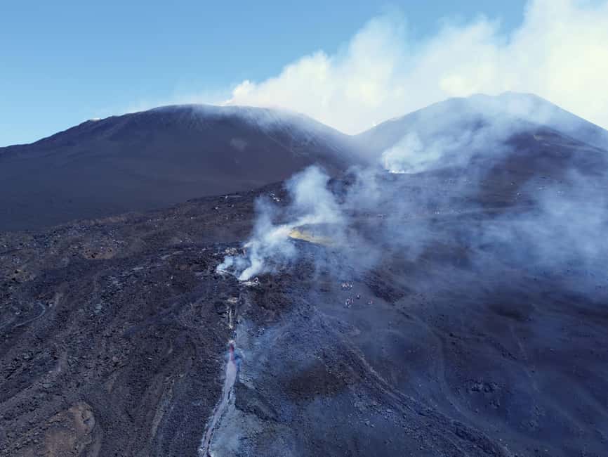 Etna: Trekking to the summit craters at 3340 meters - Southeast crater segment: where recent eruptions have mattered
